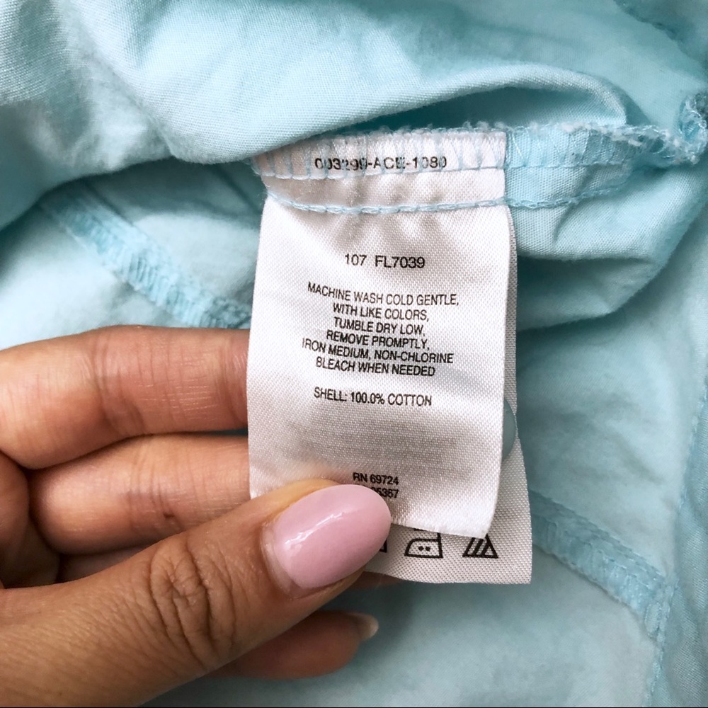😍 Columbia Light Aqua Hiking Shirt! - Picture 5 of 7